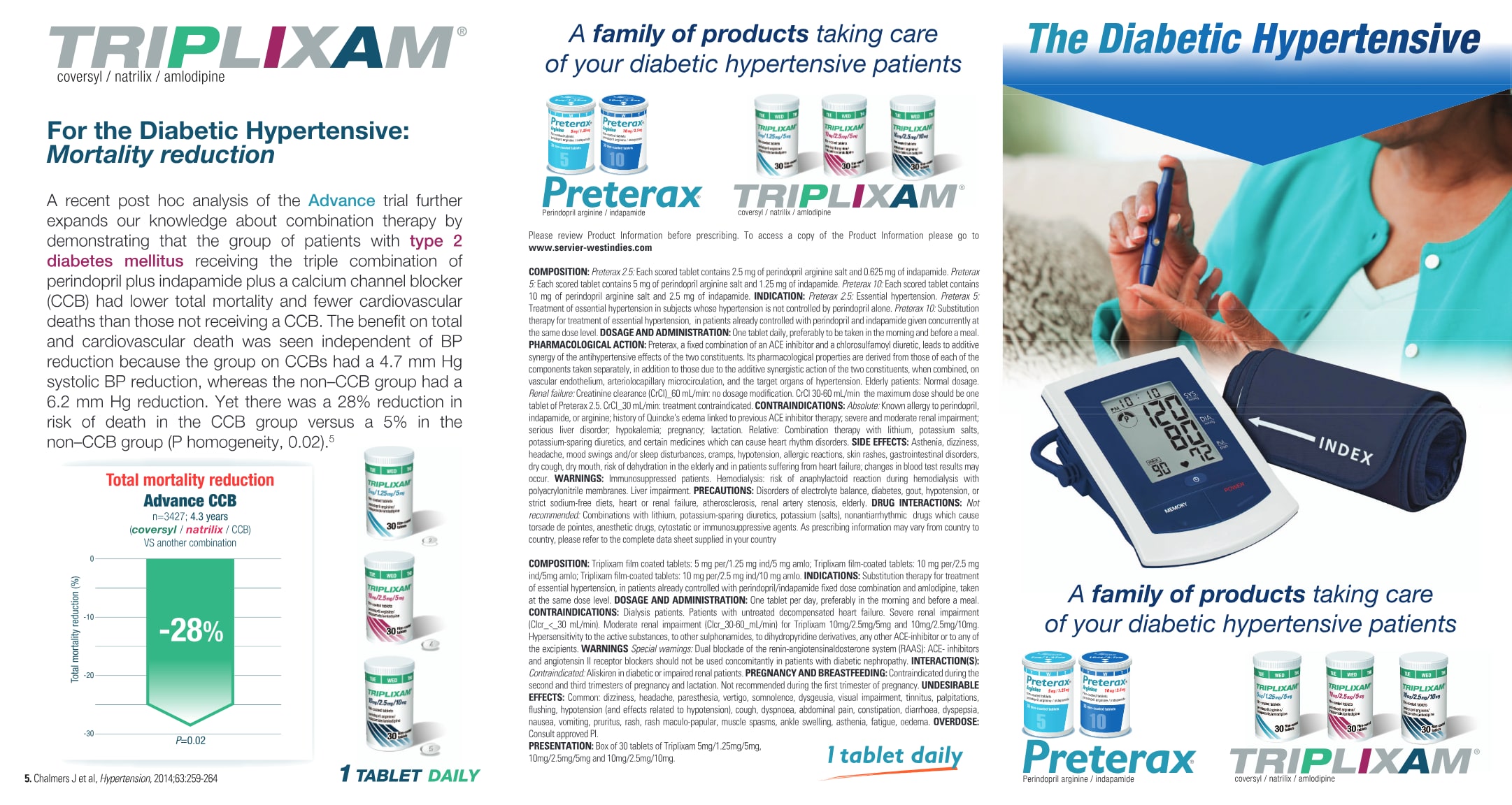 Preterax Triplixam Brochure Spread